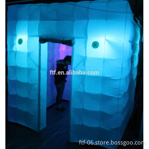 LED inflatable photo booth